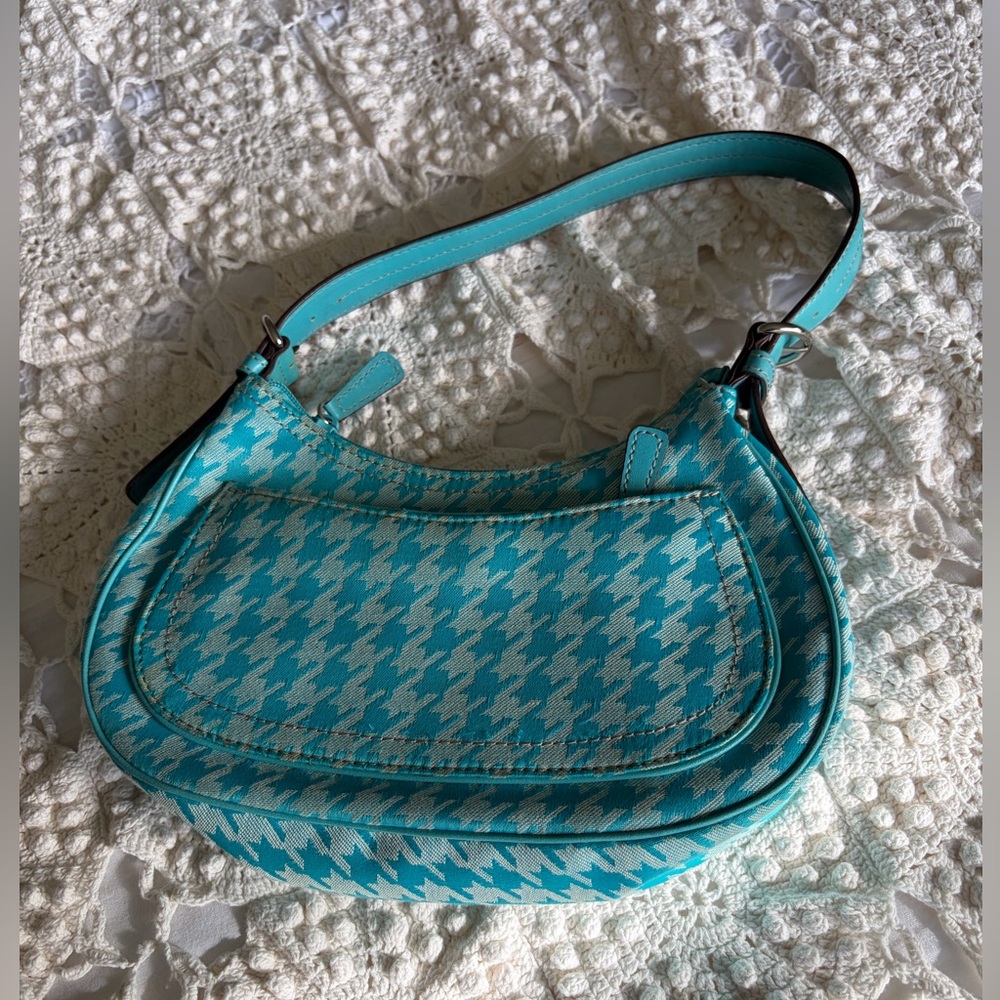 Y2K Turquoise Nine West Mini Bag.